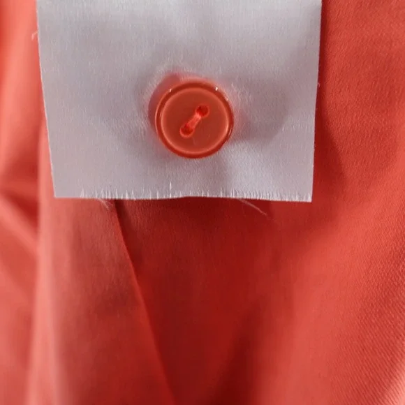 Exquise Jumpsuit Women XSP Pink Wide Leg Button Front Pleated Waist Short Sleeve - Picture 15 of 16